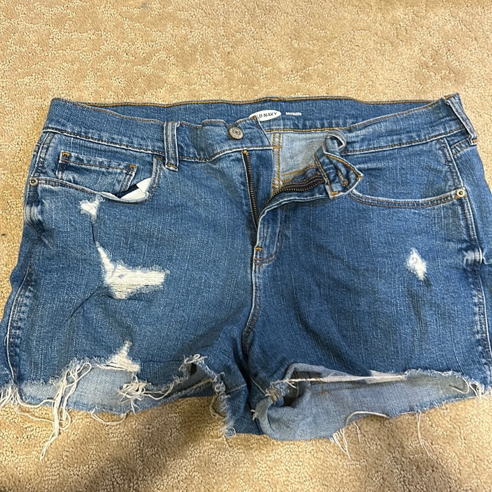 Old Navy Denim Shorts. Size 12 but fit like an 8.